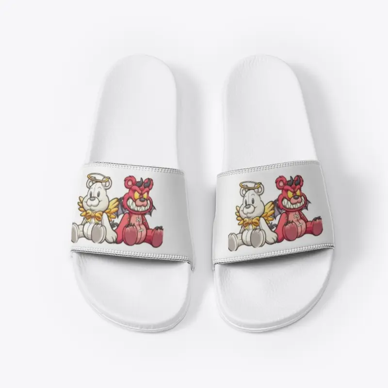 Angel/Demon teddy bear slides